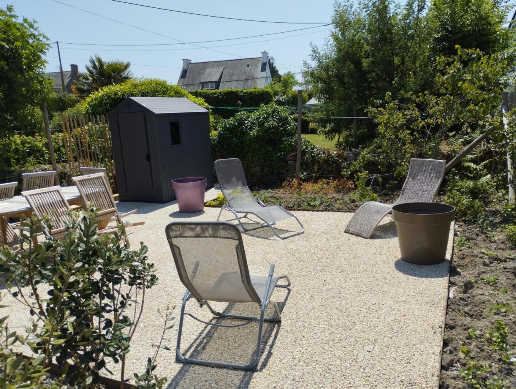 Ancienne Forge Avec Son Jardin A 2 Pas De La Plage Эрдевен Экстерьер фото